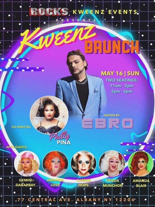 Kweenz Brunch flyer