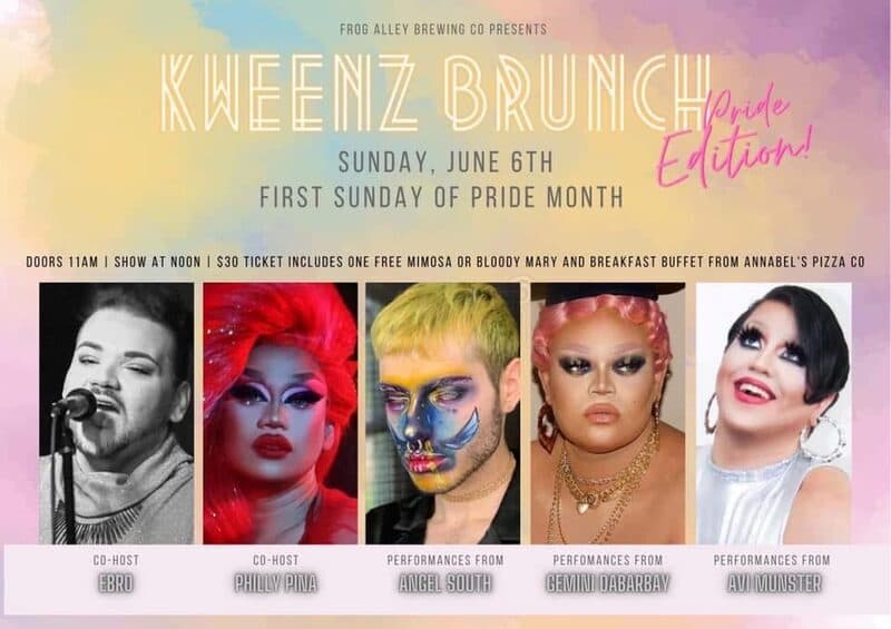 Kweenz Brunch — Pride Edition flyer
