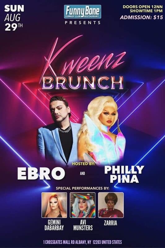 Kweenz Brunch flyer