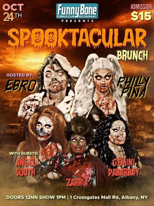 Spooktacular Brunch flyer