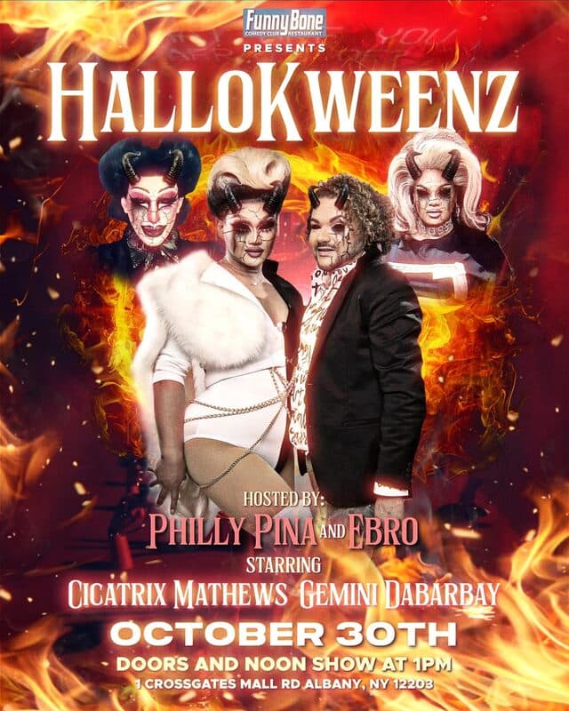 HalloKweenz flyer