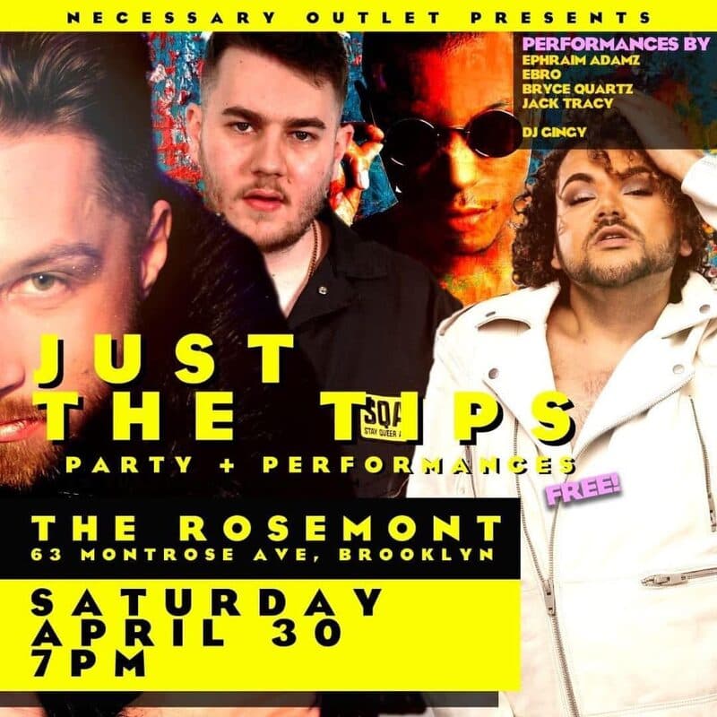 Just The Tips flyer